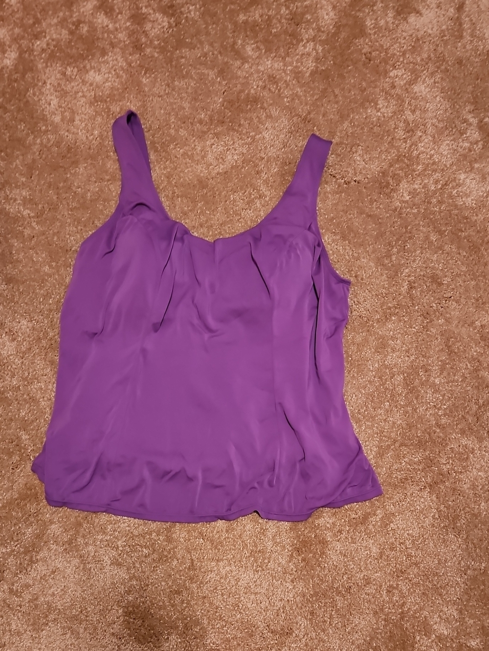 Women's Purple Swim Tank Top